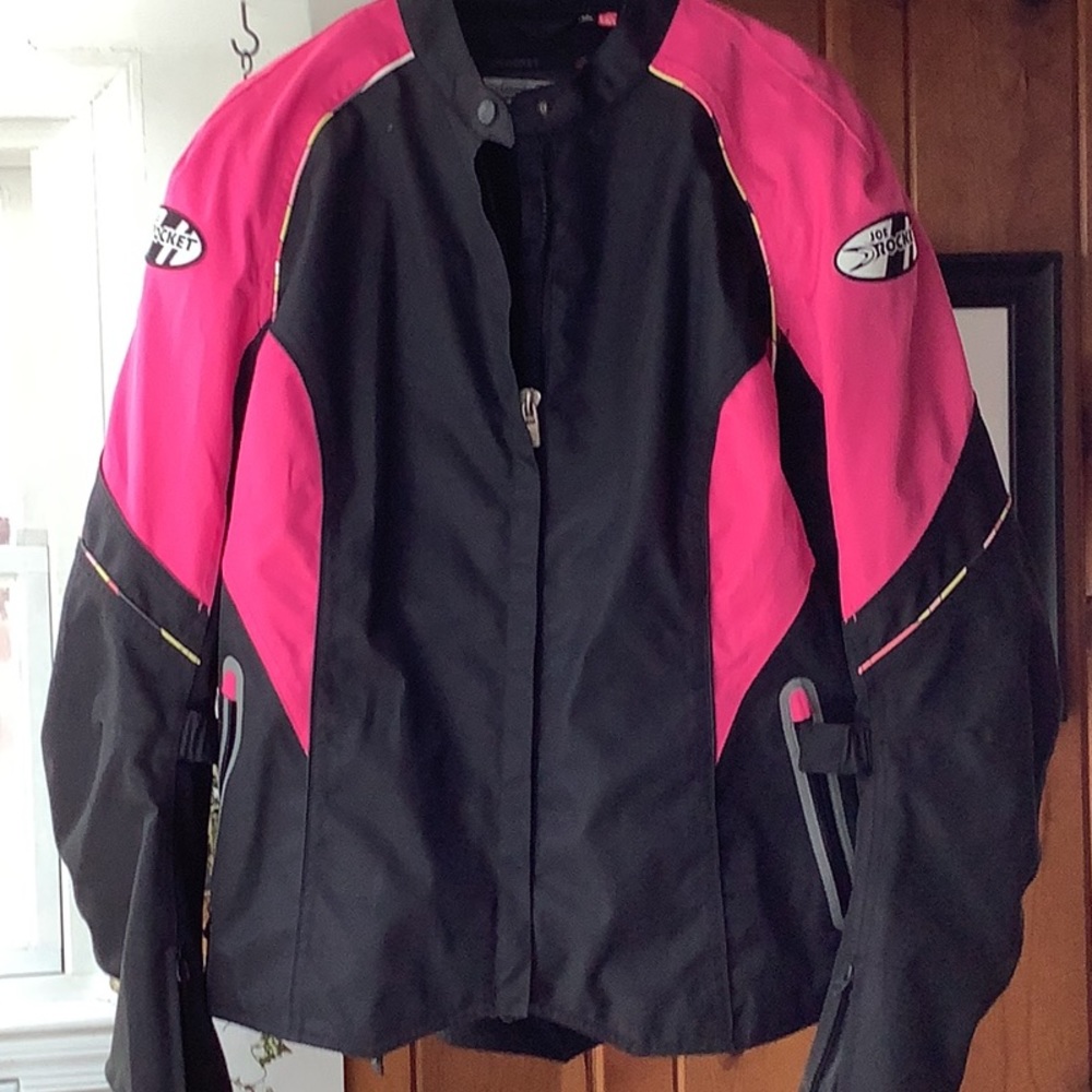 Joe Rocket Black and Pink Women's Jacket